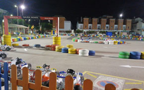 circuito de karts para niños en La Antilla Huelva