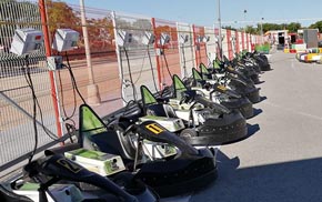 circuito de karts electricos para la familia en La Antilla Huelva