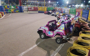 circuito de karts para niños pequeños en La Antilla Huelva